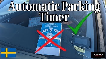 Automatic Parking Timer in Sweden | How to set up Digital Timer
