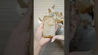 #rainbowsoap #asmrtriggers #soap #soap_asmr #satisfying #brown #soapcutting #vintagesoap #shorts