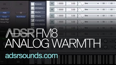 NI FM8 - Techno Bass Analog Warmth - How To Tutorial