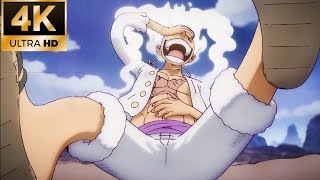 Gear 5 Luffy Vs Kaido (4K) One Piece 2023