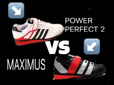 ADIDAS POWER PERFECT 2 VS MAXIMUS | COMPARATIVA ZAPATILLAS HALTEROFILIA YouTube