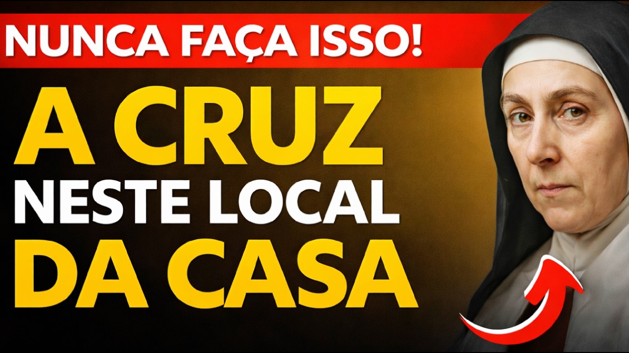 ⚠️ NÃO COLOQUE O CRUCIFIXO NESTES LUGARES DA SUA CASA | Santa Teresa Revela o Motivo