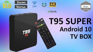T95 Super Android TV Box - 2GB Ram 16GB Stockage - Android 10 - Unboxing