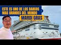 Carnival MARDI GRAS Aquí caben 6.500 PERSONAS |  🛳It&#39;sCruiseDay!✨