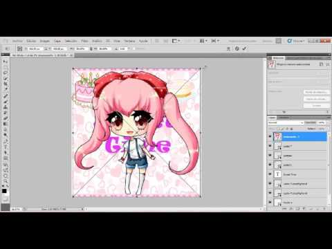 Como hacer una foto de perfil para  kawaii con Photoshop