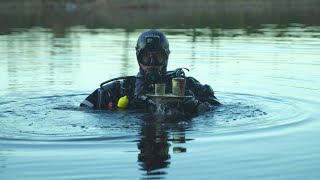 Ļoti interesanti atradumi Driksas upē Jelgavā! Scuba diving in Latvian rivers, interesting findings