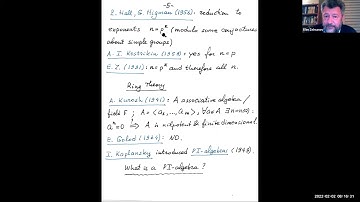 MATH2022 - On groups with torsion, Efim Zelmanov