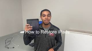 Restoring iPads with iTunes!