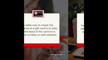 Gift Card Balance Scams