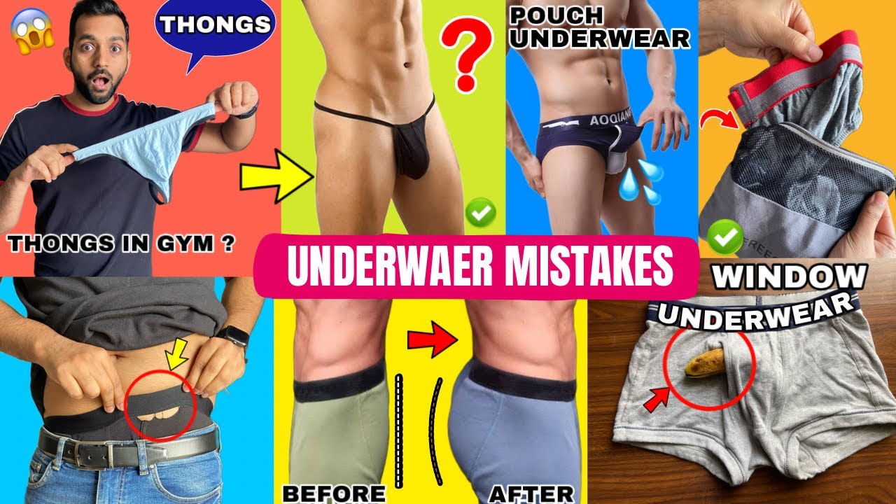 UNDERWEAR MISTAKES THAT ARE BAD FOR YOUR HEALTH