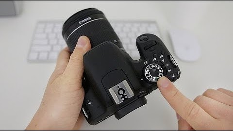 Canon T7i (800D) Tutorial - Beginner’s User Guide to the Buttons, Dials & Settings