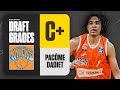 Pacome Dadiet Selected No 25 Overall By New York Knicks I 2024 NBA Draft Grades I CBS Sports