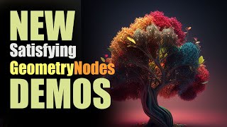 Top Most satisfying geometry nodes demos of this week