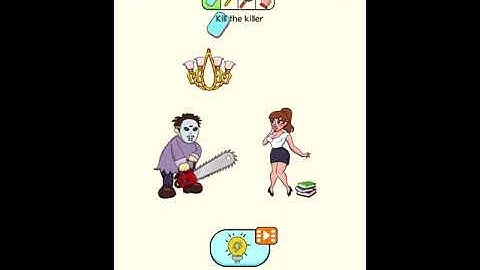 Delete Puzzle Erase Her: ALL LEVELS 22 🪚💀 Kill The Killer Gameplay #sssbgames