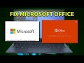How to fix updating microsoft 365 and office