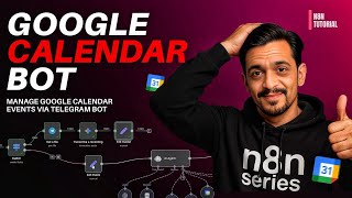 How to Build a Google Calendar Bot with Telegram in n8n