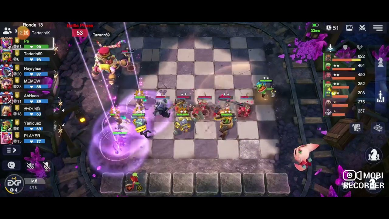 auto chess rank epic battle - YouTube