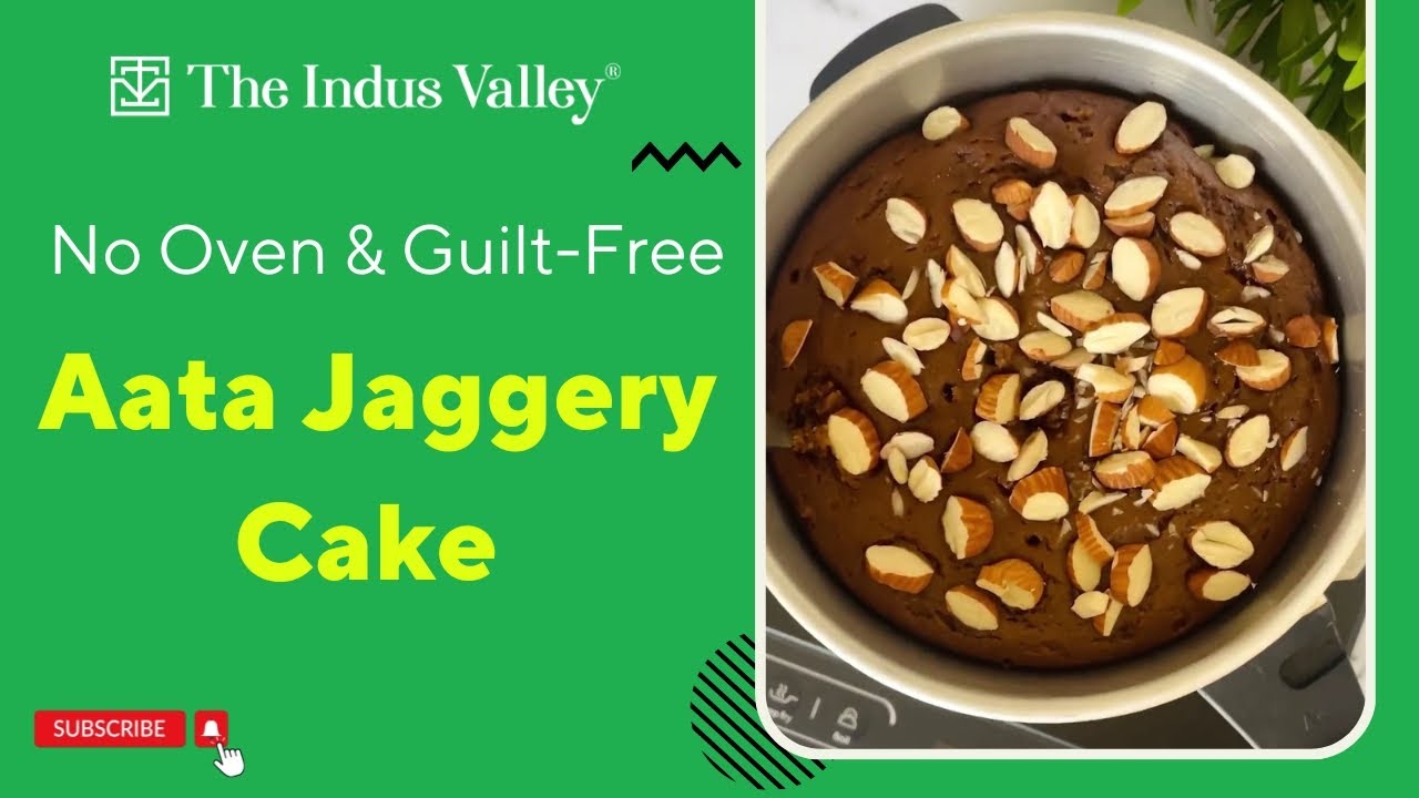 Eggless Whole Wheat Cake Recipe Jaggery Cake Without Oven The