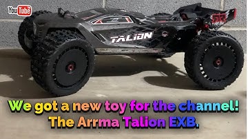Arrma Talion 6s EXB unboxing! New toy!
