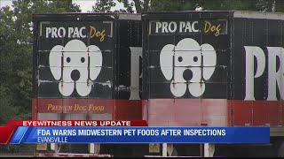 FDA Warns Midwestern Pet Foods After Inspections