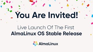 AlmaLinux OS Stable Live Launch