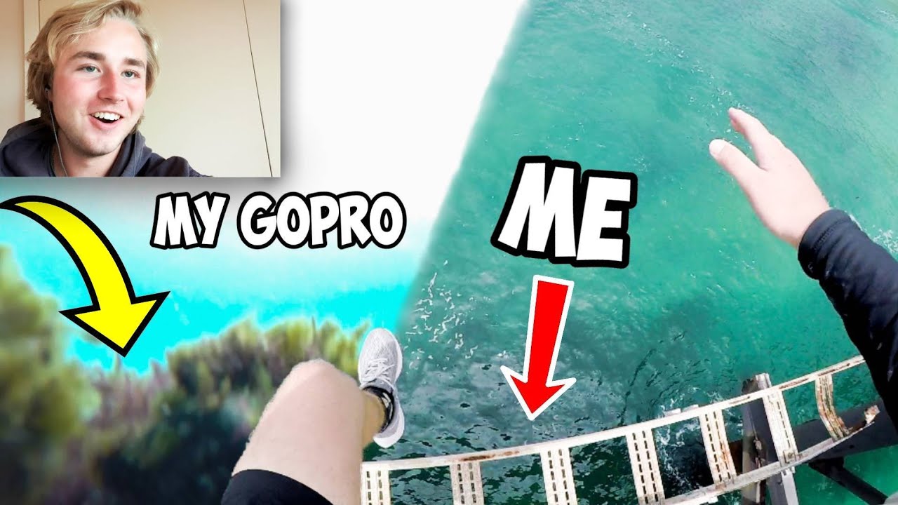 Watching LOST GOPRO FOOTAGE! (Finding My Lost GoPro Underwater)