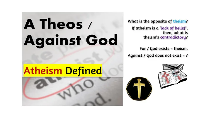 Atheists in Denial. Defining Atheism. pt6 - Final ...