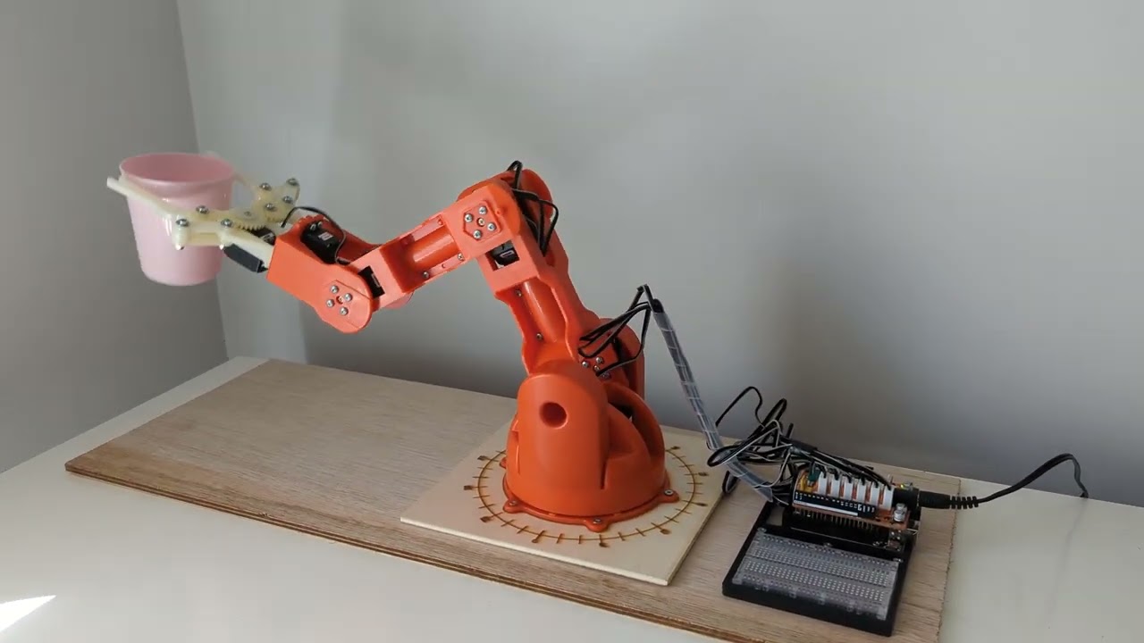 Arduino Braccio robotic arm YouTube