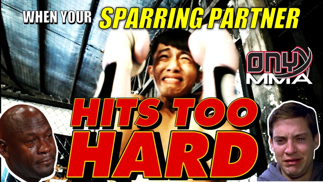 When Your Sparring Partner Goes Too Hard - YouTube