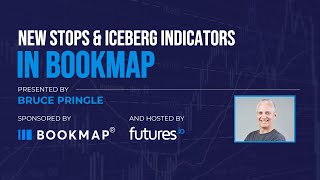 Stops & Iceberg Indicators In Bookmap #icebergorder #orderflow #mbo