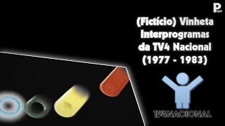 Fictício Vinheta Interprogramas Da Tv4 Nacional 1977 - 1983