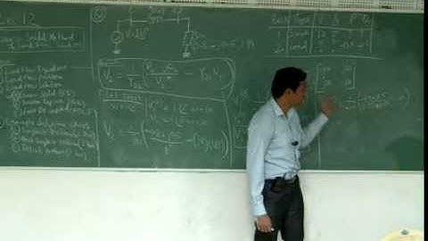 L12 - Gauss Seidel Method of Load Flow Solution - EE3230 Spring 2014