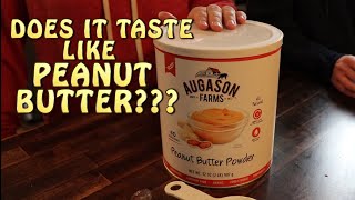 Peanut Butter Powder ~ Good For Your Prepper Pantry?? (Augason Farms)