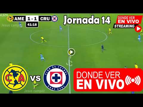 América vs. Cruz Azul En Vivo, Donde ver y Horario Jornada 14 Liga MX 2026 | Análisis Pronostico