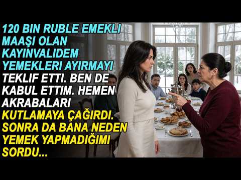 💰😏Kayınvalidem ayrı yemeyi önerdi, sonra tüm aileye yemek istedi… Ben sadece gülümsedim.