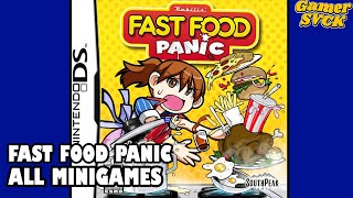 Fast Food Panic (DS): All Minigames [No Commentary Gameplay] 60FPS screenshot 3