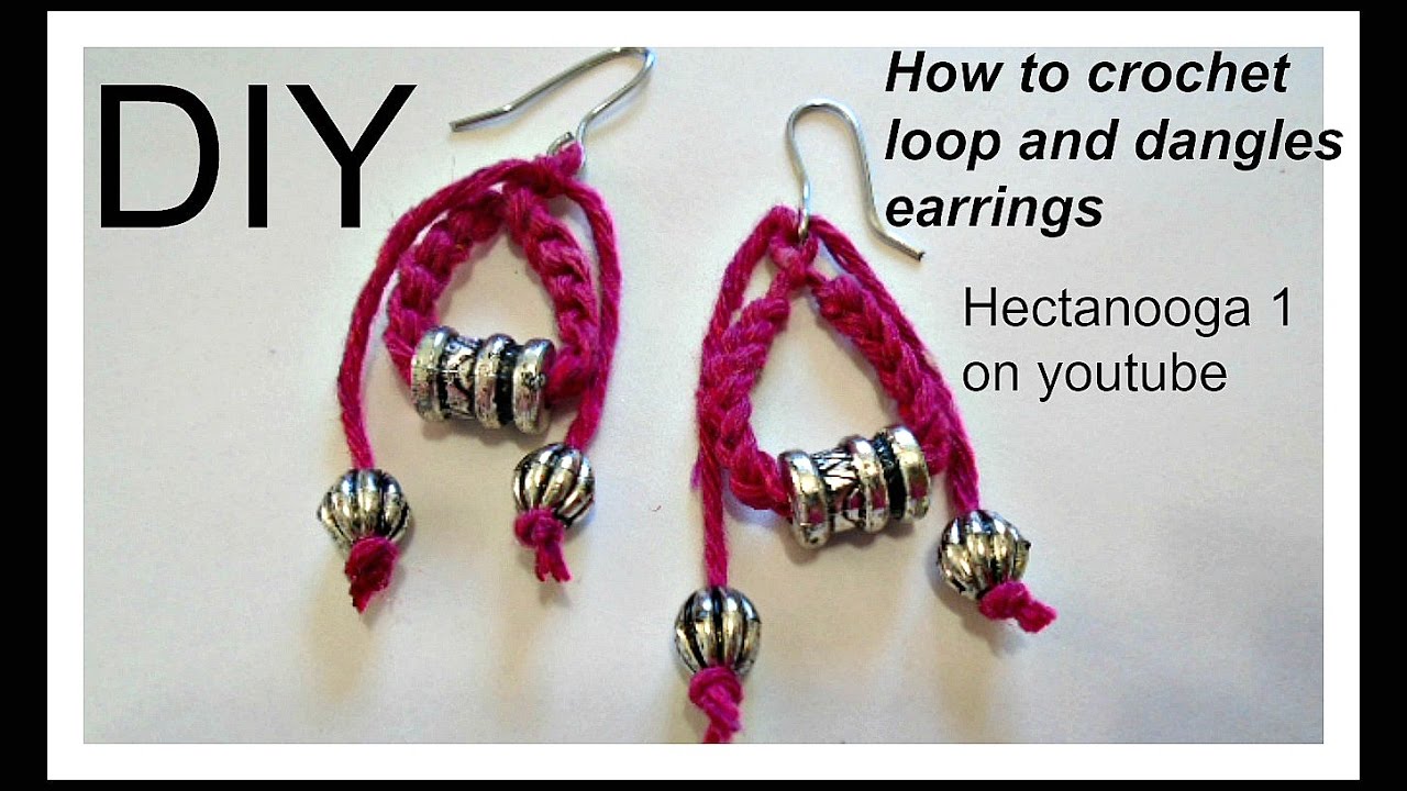 1177yt- Loop and Dangles Earrings