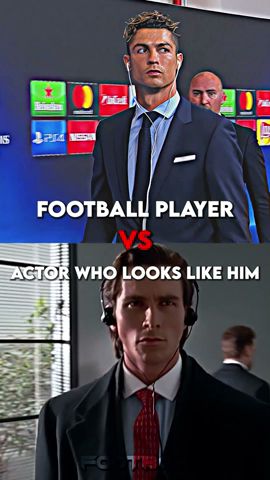 Football Player vs Actor Who Looks Like Him 🤵‍♂️🎬