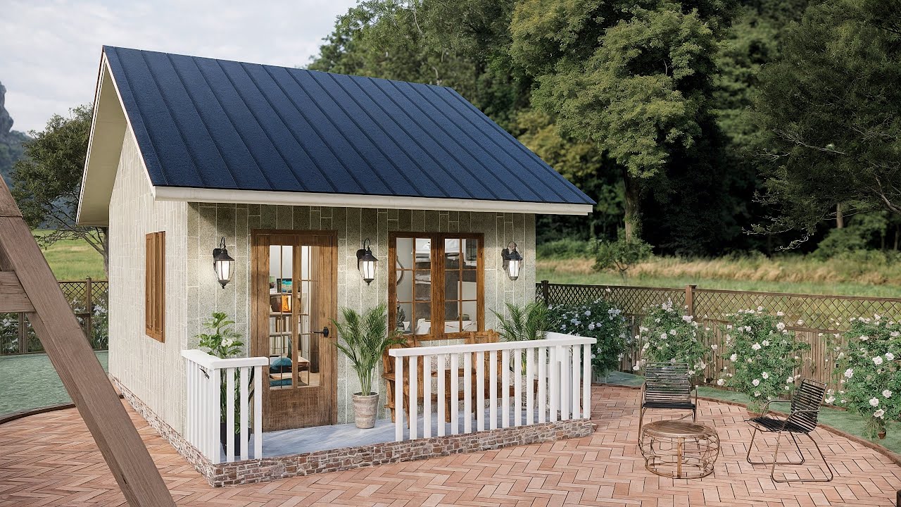 4x5m Modern Tiny House | Compact & Stylish Design Ideas