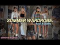 what’s new in my wardrobe for SUMMER 2023🍒 *pinterest inspired* haul &amp; outfits!