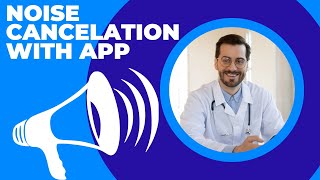 How to cancel the noise in a call with only software screenshot 2