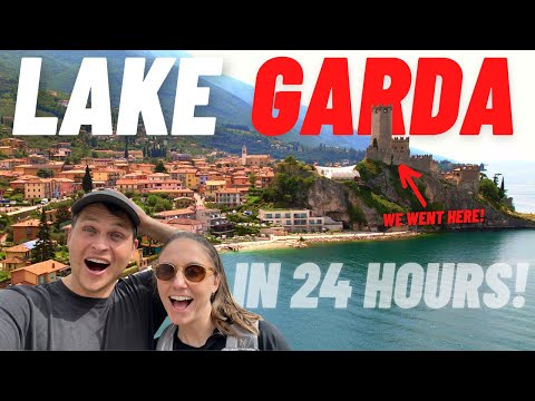 How to spend 24 hours in Lake Garda, Italy - Limone Sul Garda & Malcesine 🍋🇮🇹