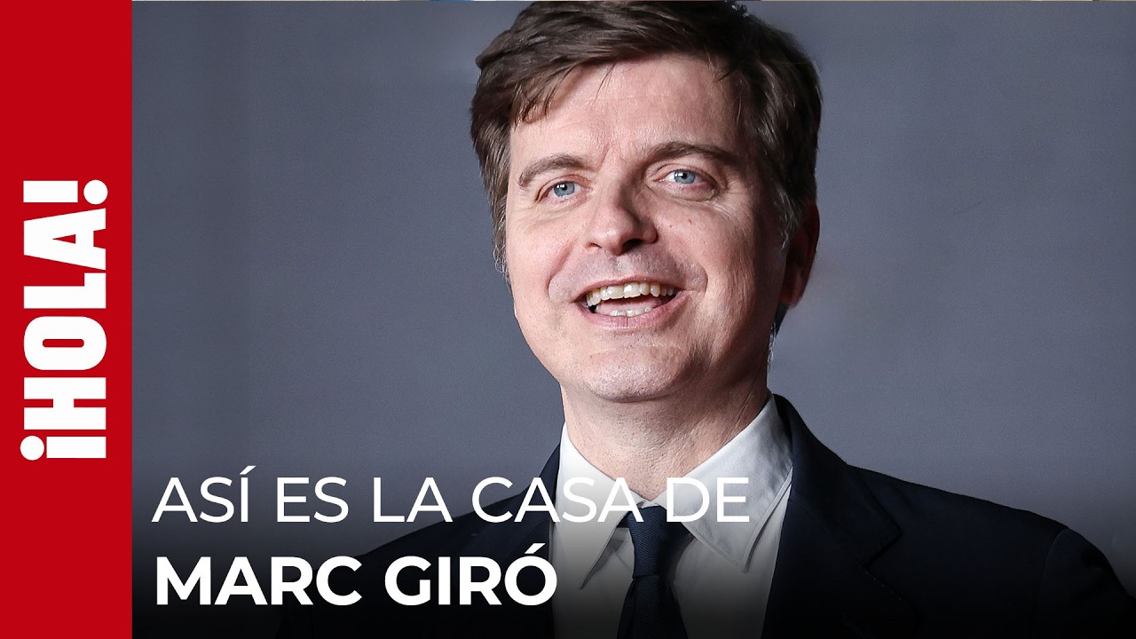 Así es la casa de Marc Giró en Barcelona: un piso ecléctico y moderno con guiños a los 80