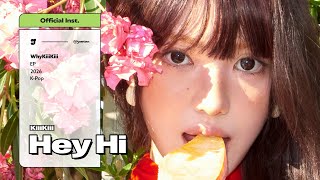 Kiiikiii - Hey Hi Instrumental