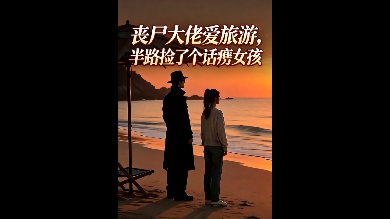 💥【一口氣看完】《喪屍大佬愛旅遊，半路撿了個話癆女孩》#短劇 #AI短劇 #逆襲 #drama #爽劇 #鯊魚先生🦈