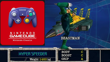 F-Zero GX on Switch 2 GameCube Classics: Master Class beaten with Hyper Speeder