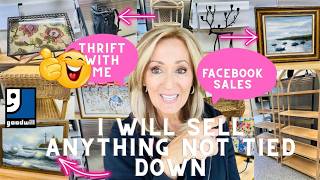 am i making THOU$ANDS OF DOLLARS on Facebook Market Place Local PICK UP?? HECK YES! Thrift with ME