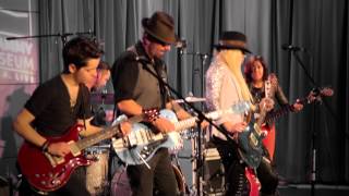 Filthy Blues , Orianthi Dave stewart live at Grammy museum release party Heaven in this hell2013