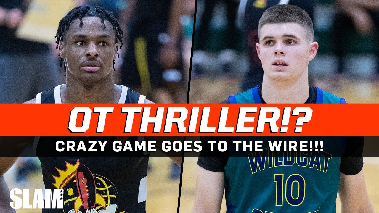 Bronny James & Strive For Greatness plays in OT THRILLER⁉️ Isaac McNeely goes DUMMY from Deep 😱