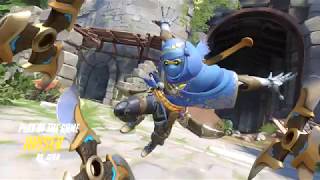 Genji - Eichenwalde [Overwatch Play of the Game]